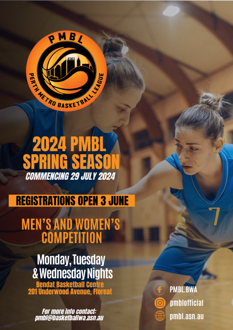 2024 PMBL SPRING SEASON REGISTRATION NOW OPEN